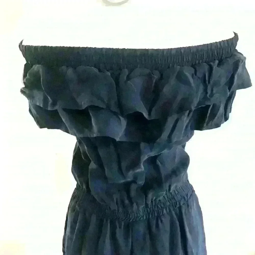 Romeo & Juliet Couture Short Romper w/ Pockets. NWT - Picture 4 of 4